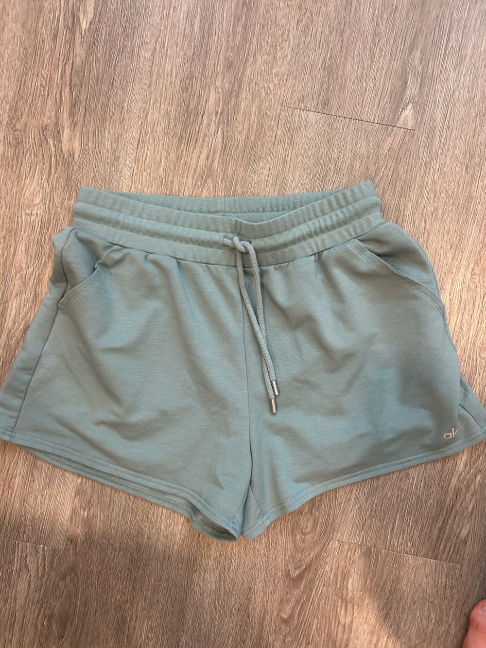 Alo Women's Athletic Lounge Shorts - Sage Green